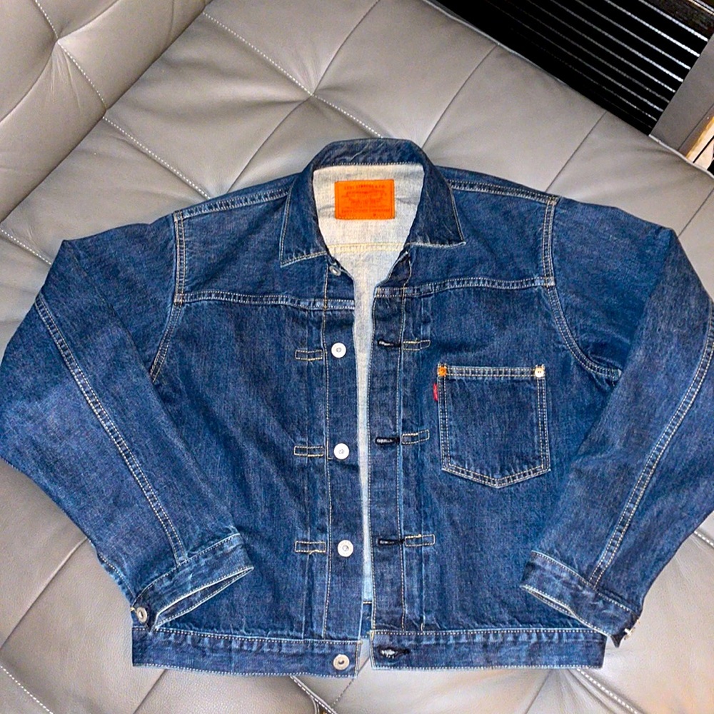 Vintage 90s Levi’s LVC Type 1 Jacket Selvedge Made in Japan RARE